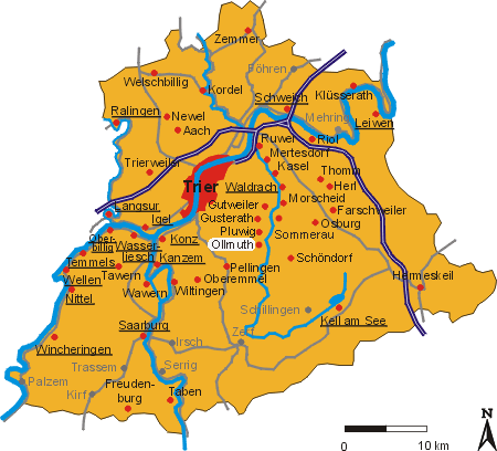Kreis-Trier Saarburg - Ollmuth